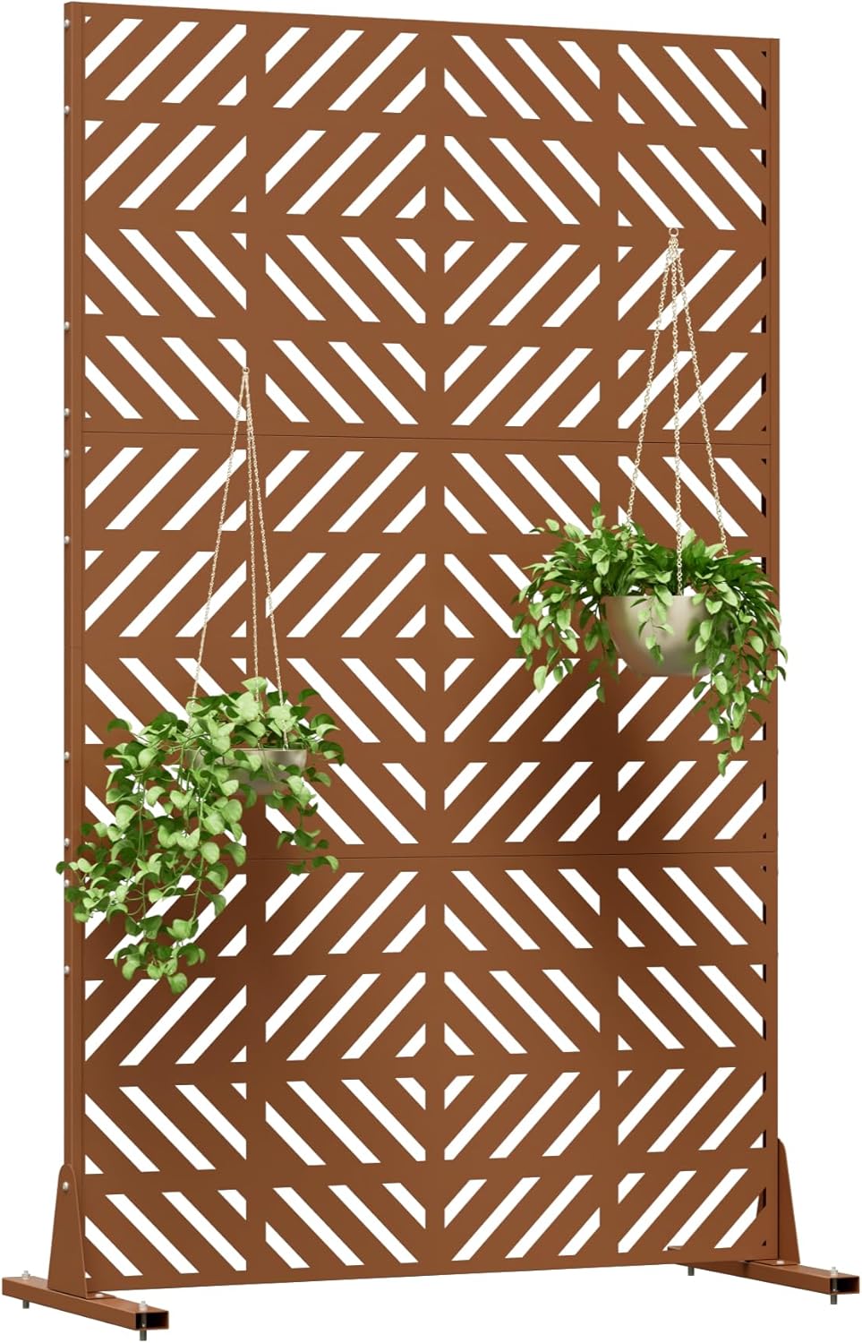 Metal Privacy Screen for Outdoor Spaces - Stylish & Durable