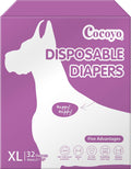 COCOYO Disposable Dog Diapers Female X-Large - Super Absorbent Fit