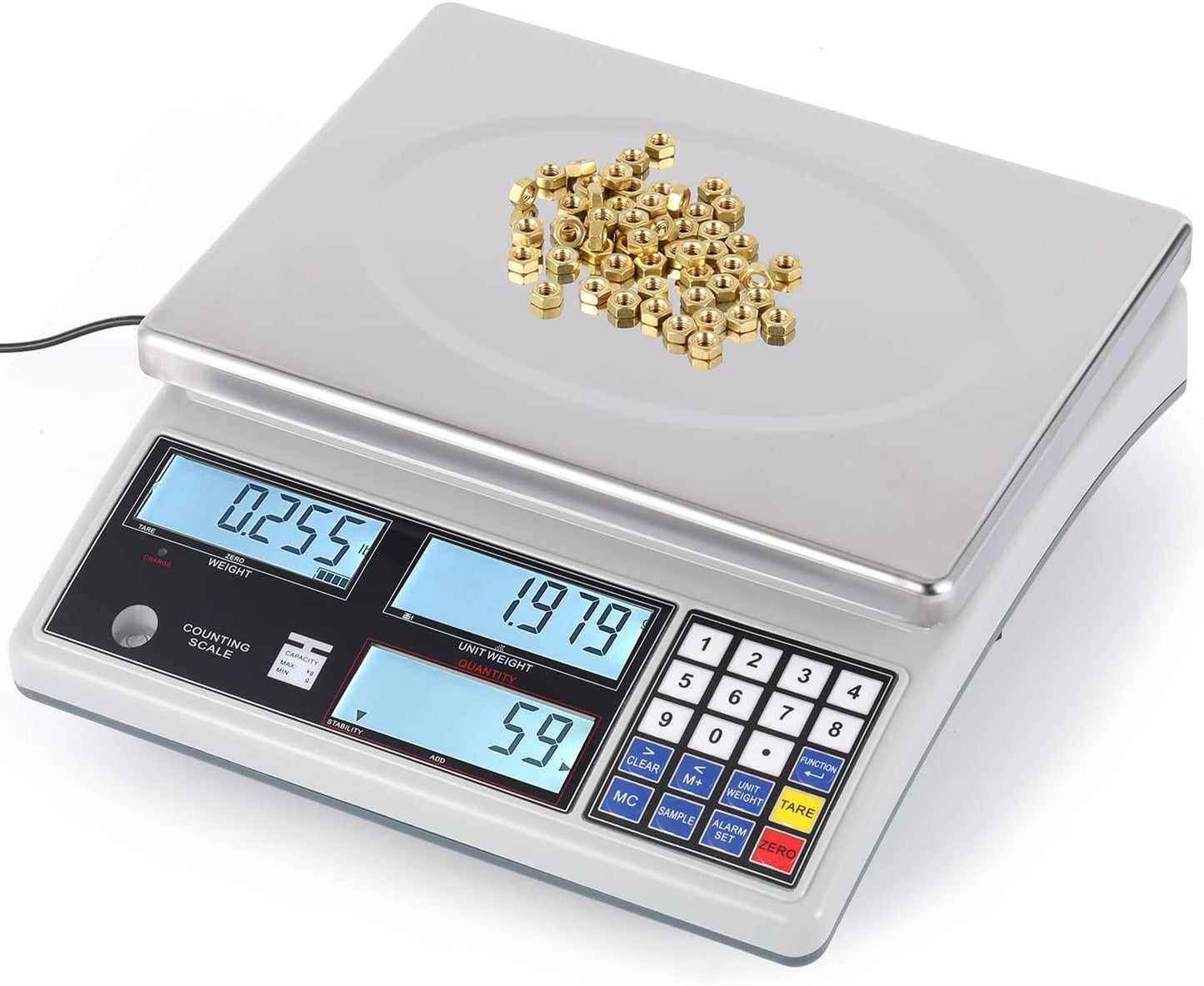 Bonvoisin Industrial Digital Scale for Parts & Coins - 10kg
