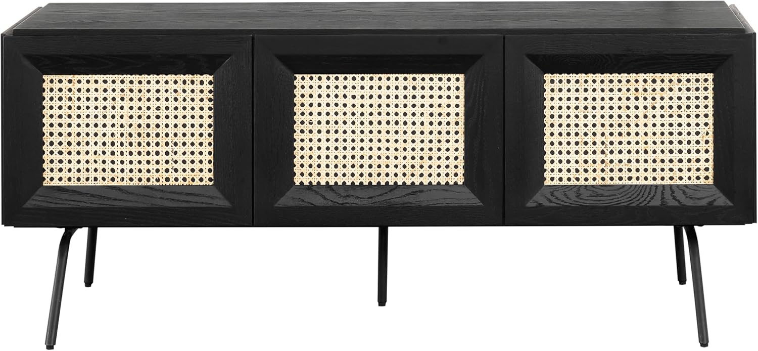 Modern TV Media Cabinet - Effortless Assembly