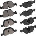 cci yu D918 D1042 Front Rear Ceramic Brake Pads Kits - Quiet Ceramic
