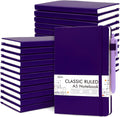 feela 24 Pack Journal Notebook Hardcover A5 - Value Pack for Work