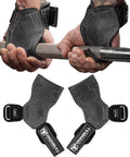 EZ Gripz PRO V2 Lifting Grips for Weightlifting - Better Grip, Less