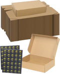 45 Pack Small Shipping Boxes 9x6x2 in Brown Cardboard - Cost Saving