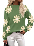 Sweaters for Women Long Sleeve Turtleneck Pullover - Lantern Sleeve
