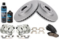 Front Ceramic Brake Kit with Calipers for 2007-2012 RDX CR-V Accord