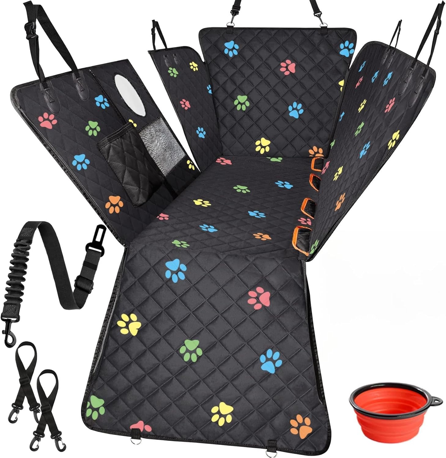 Dog Car Seat Cover for Back Seat Waterproof Durable Protection