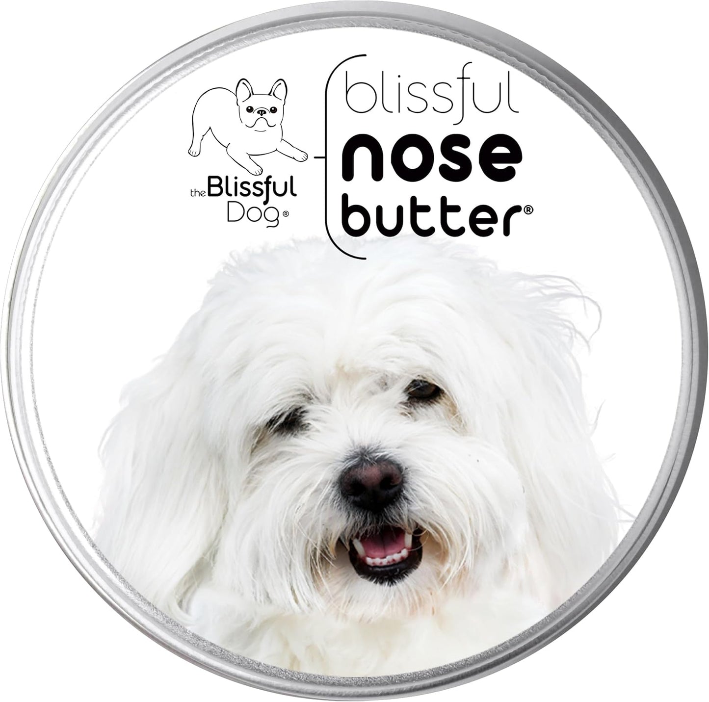 Coton De Tulear Unscented Nose Butter for Dogs - 8-Ounce Tin