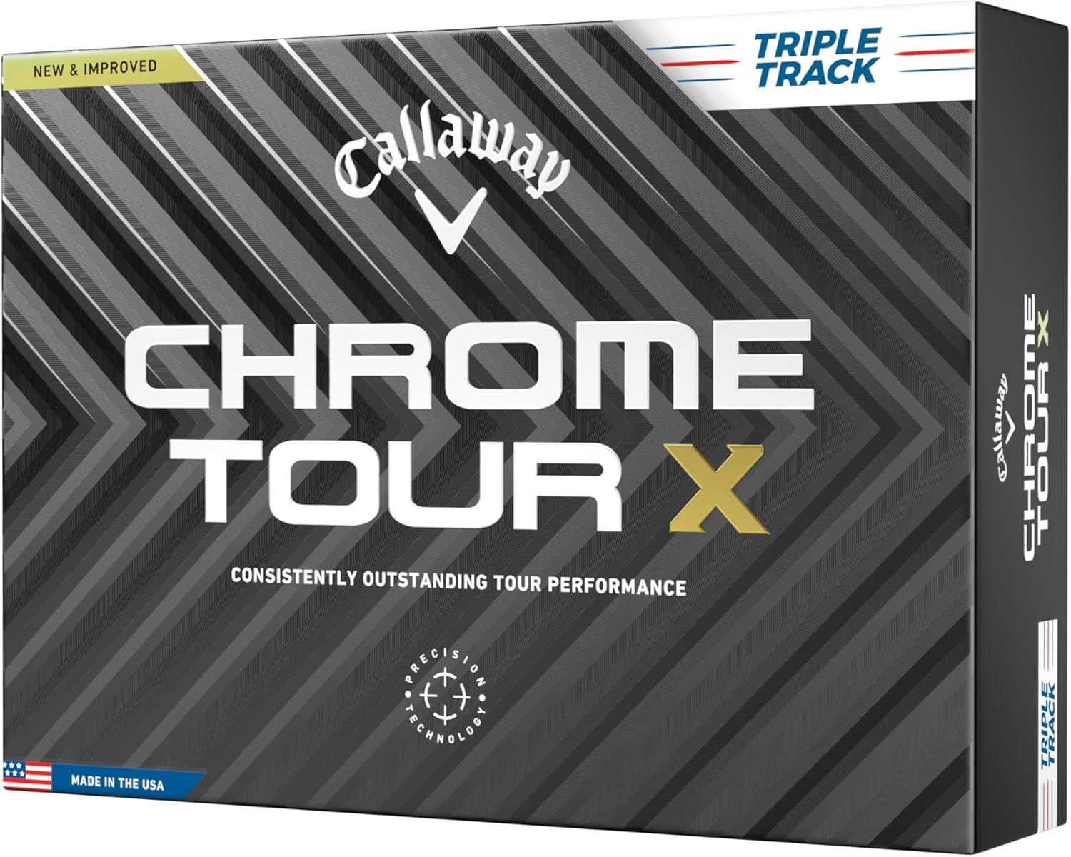 Callaway Golf Chrome Tour X Golf Balls for Maximum Performance