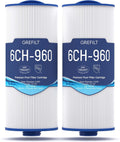 6CH-960 Hot Tub Filter Compatible PJW60TL-F2S - 2-Pack 60 sq.ft