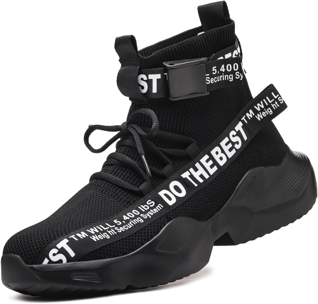 Furuian Steel Toe Shoes for Men Women Comfortable Safety Sneakers