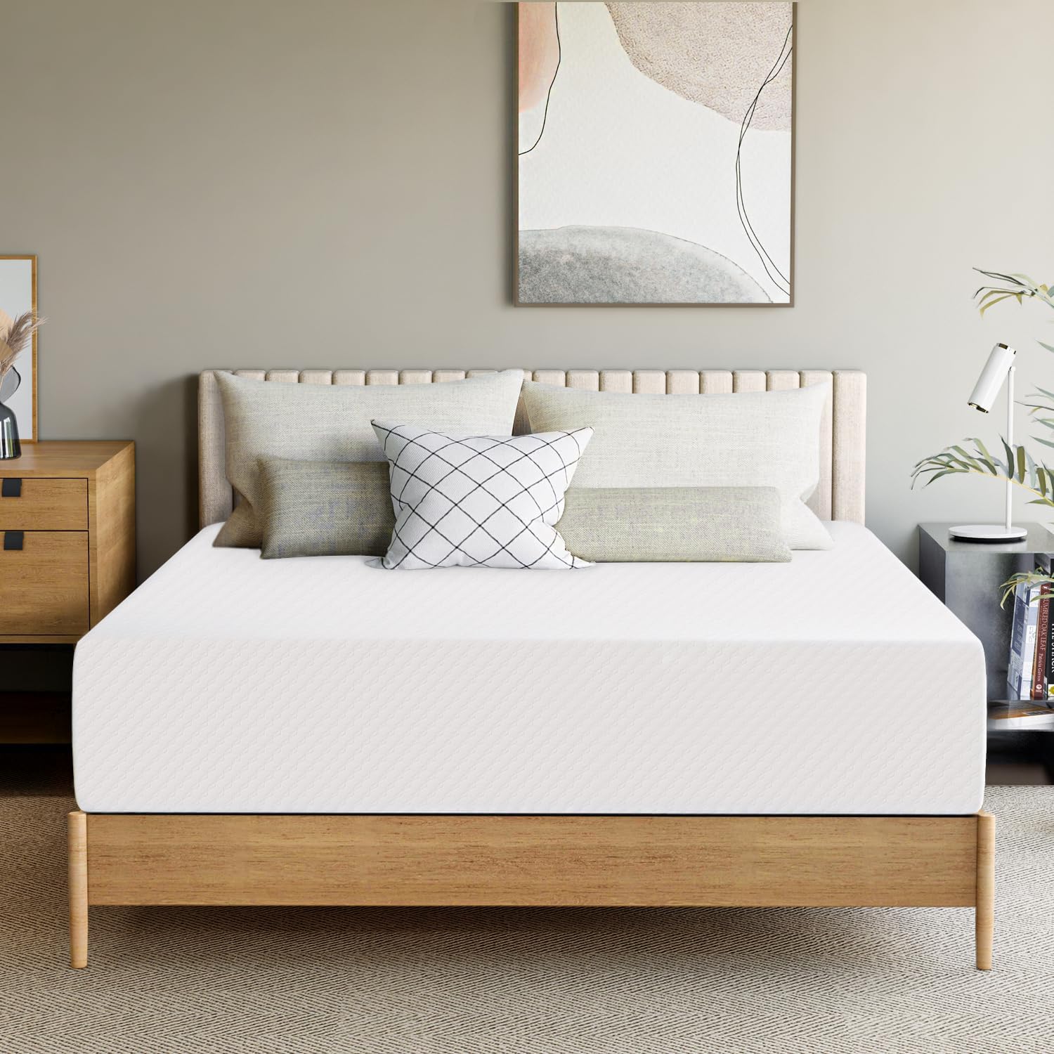 GAESTE 12 Inch Queen Cooling Gel Memory Foam Mattress Review