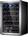 Wine Cooler Refrigerator 4.4 Cu.ft 37 Bottle - Precise Temperature