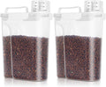 TBMax 2 Pack Cat Dog Food Storage Containers - Airtight, Portable