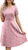 Women's Floral Swing Dress with Pockets for a Stylish Look