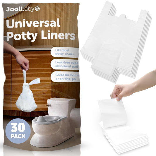 Super-Absorbent Potty Liners (30 ct) for Universal Fit ~ Jool Baby