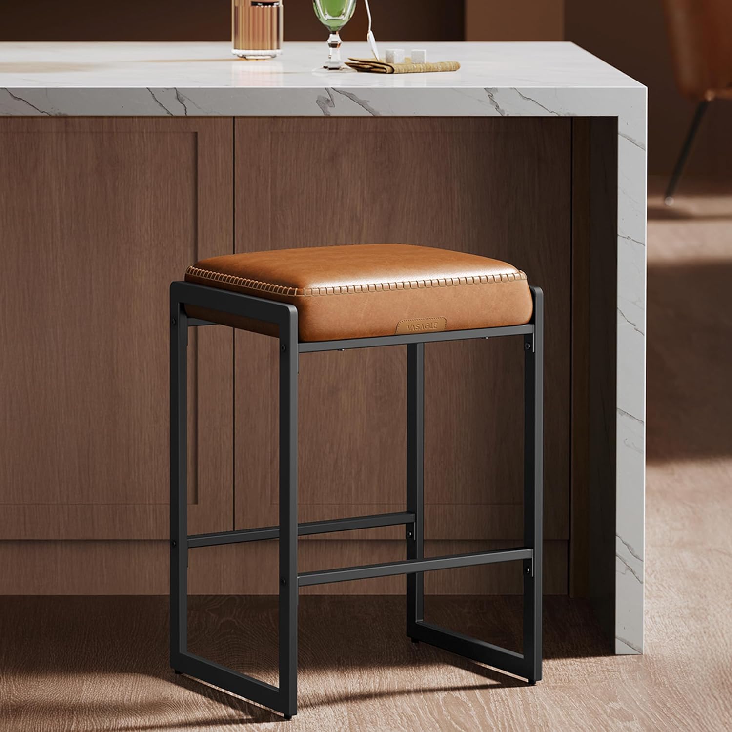 Stylish Mid-Century Modern Bar Stool for Kitchen and Dining