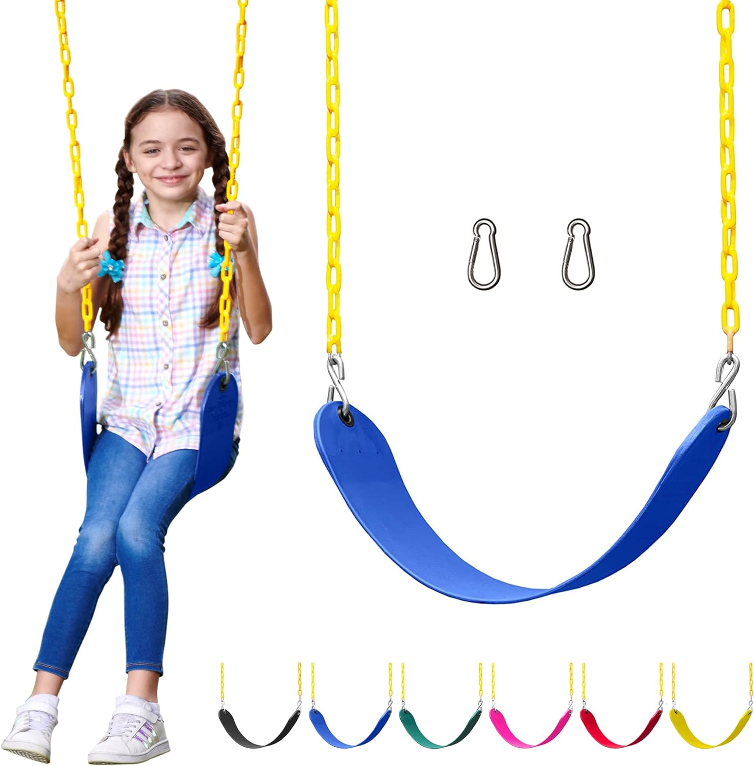 Jungle Gym Kingdom Swing Replacement Kit for Backyard Fun