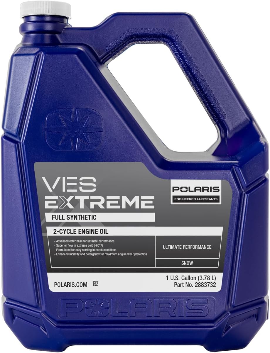 Polaris VES Extreme Full Synthetic 2-Cycle Oil for Snowmobiles