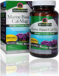 Nature's Answer Calcium Magnesium Capsules - Marine Calcium for Sleep