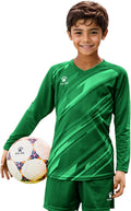 KELME Kids Padded Goalie Shirt for Youth Soccer Training