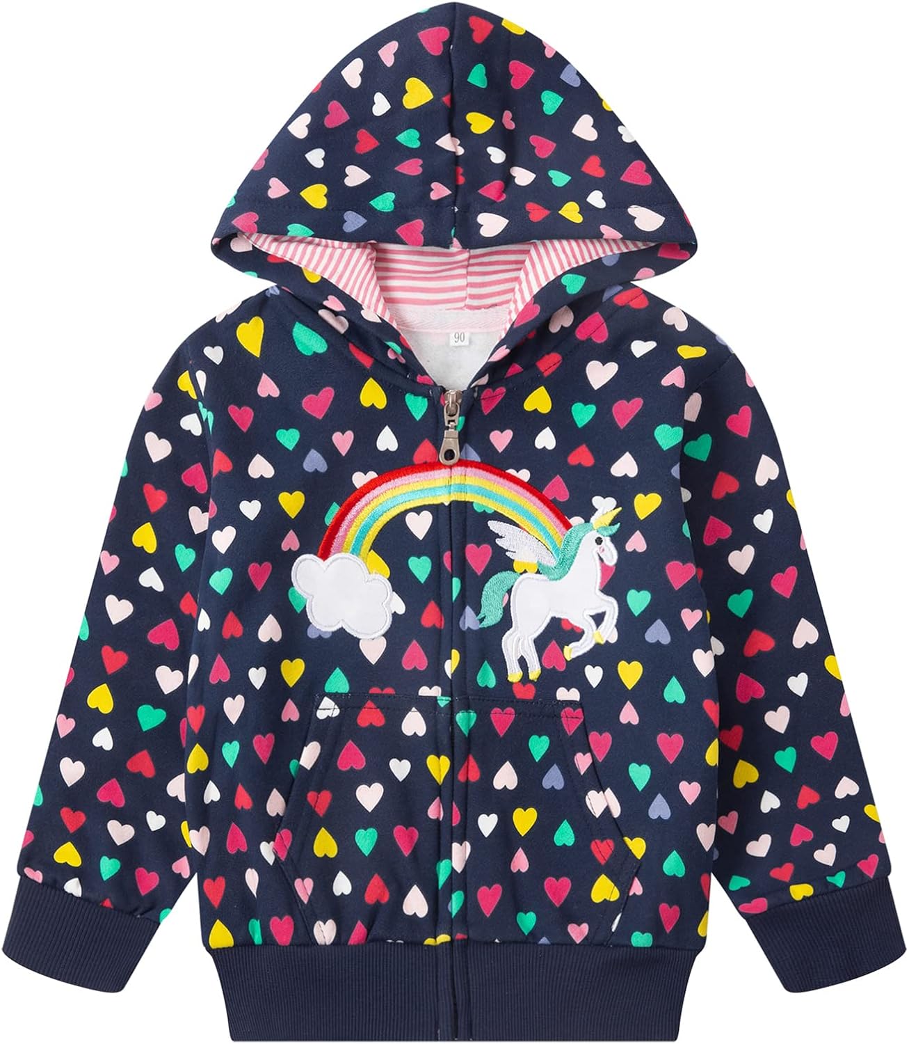 Cozy Unicorn Hoodie for Toddlers by Popshion