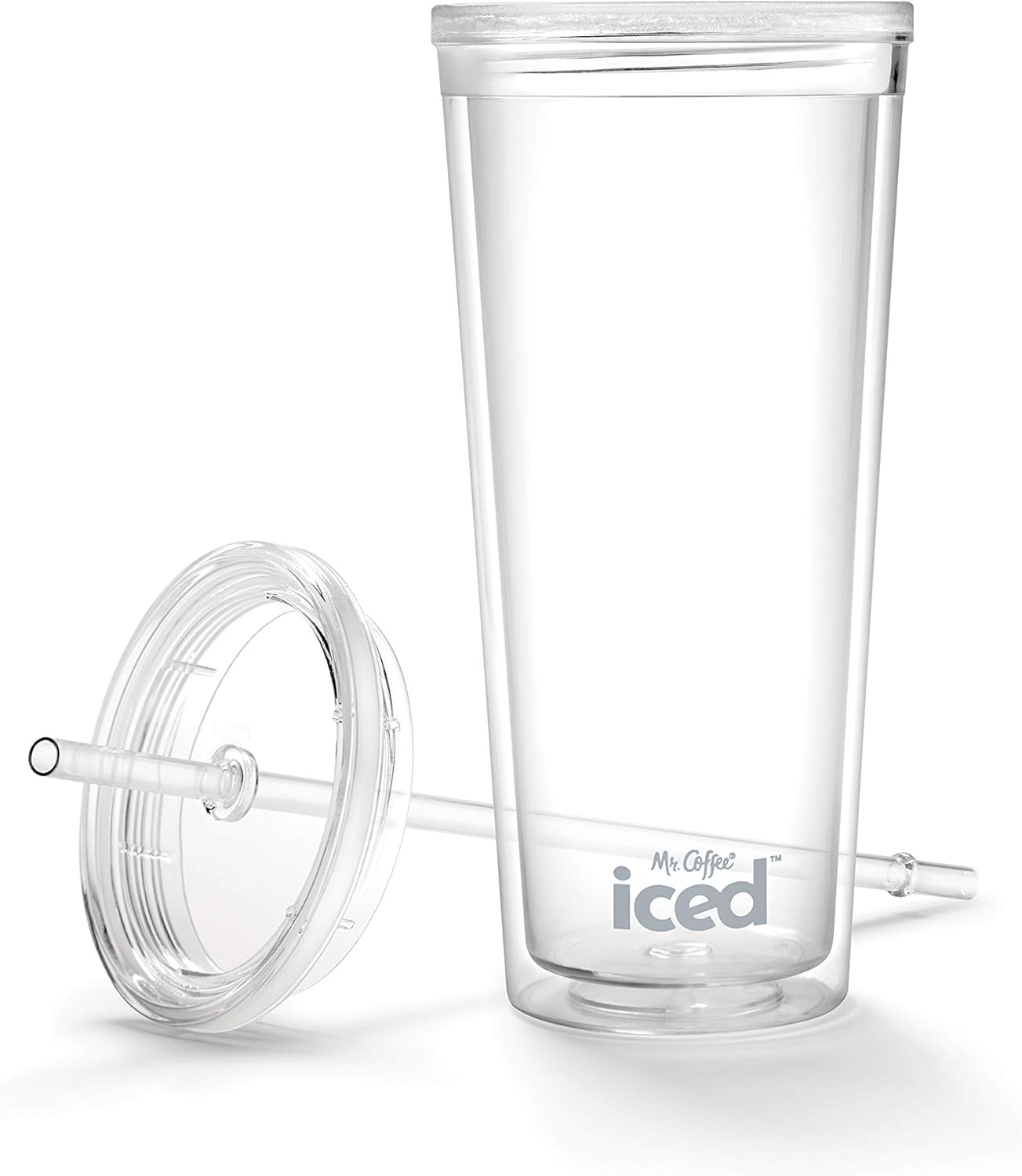 22 Oz. Mr. Coffee Iced Tumbler - Lid & Straw Included