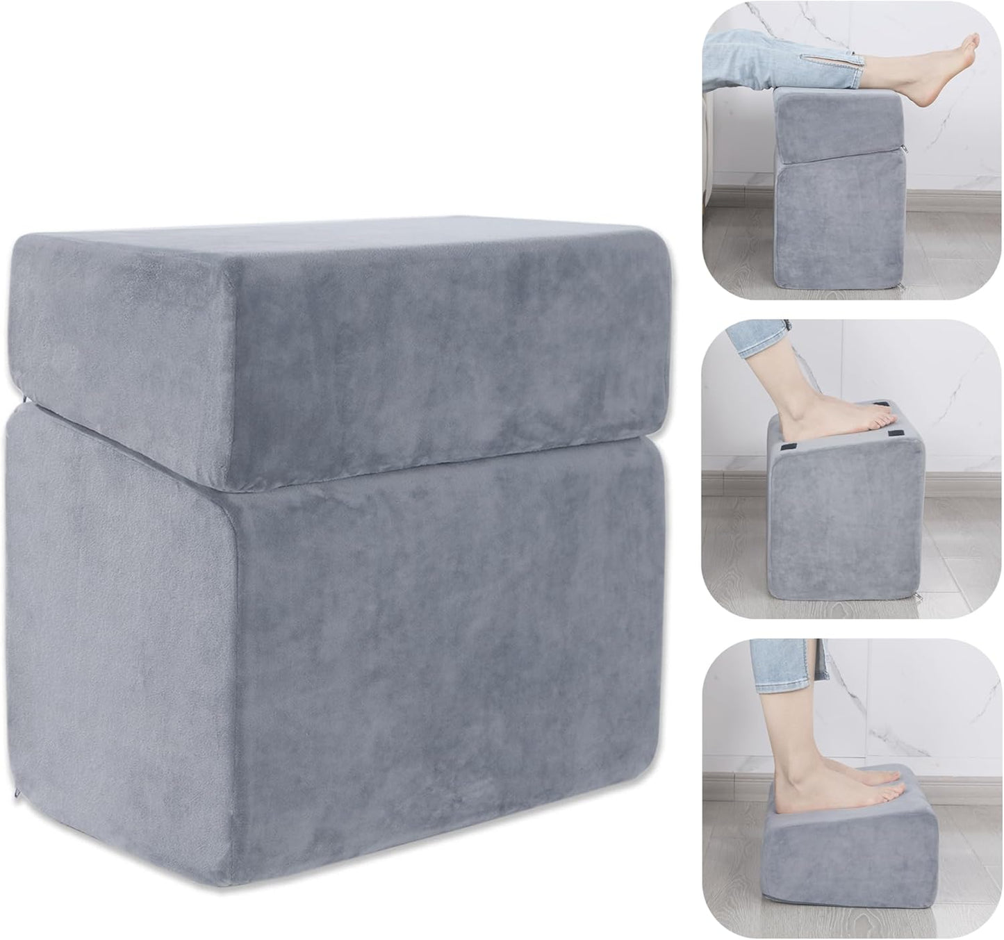 Adjustable Foot Rest Under Desk for Office with Ergonomic Design