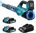 Leaf Blower Cordless 450CFM 150MPH with 2 Batteries - 2025 Upgrade