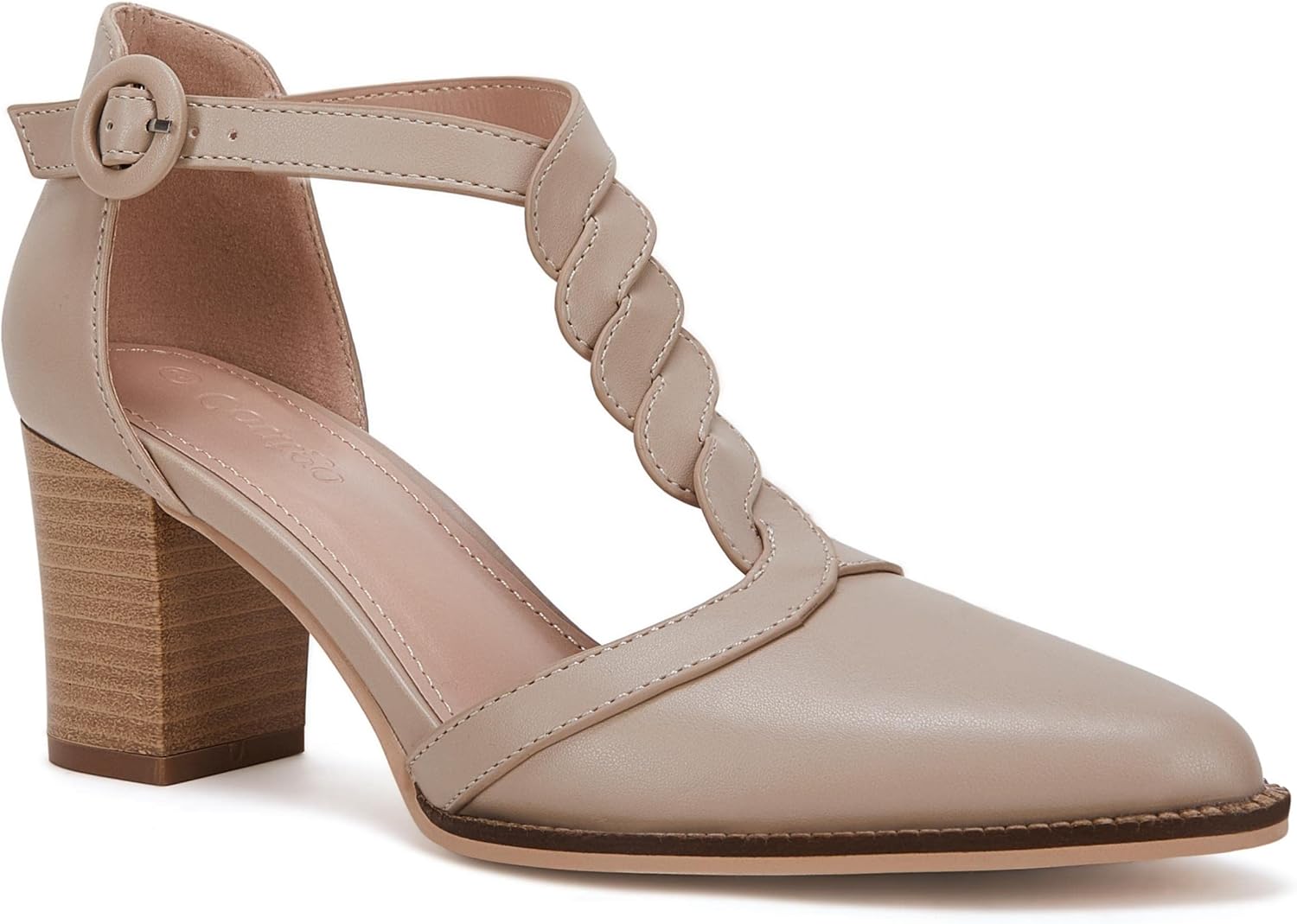 Womens Block Chunky Heels T Strap Dress Shoes for Every Occasion