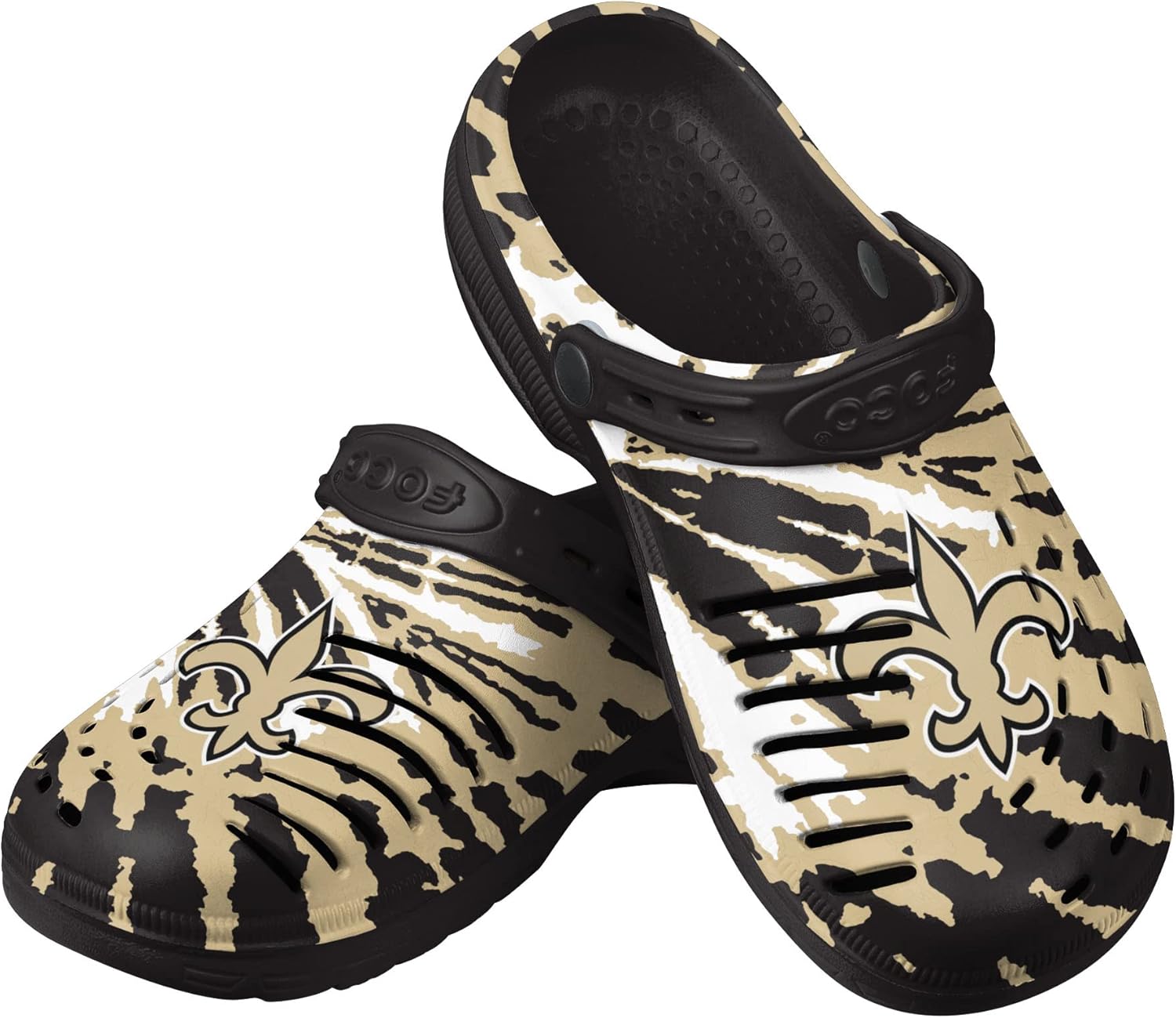 FOCO Men's NFL Team Logo Tie-dye Garden Water Sandals Shoes