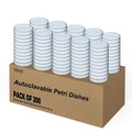 200 Pack Sterile Thick Plastic Petri Dishes 60mm x 15mm - Autoclavable