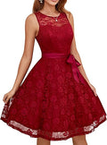 Dressystar Women's Floral Lace Short Bridesmaid Dress Review