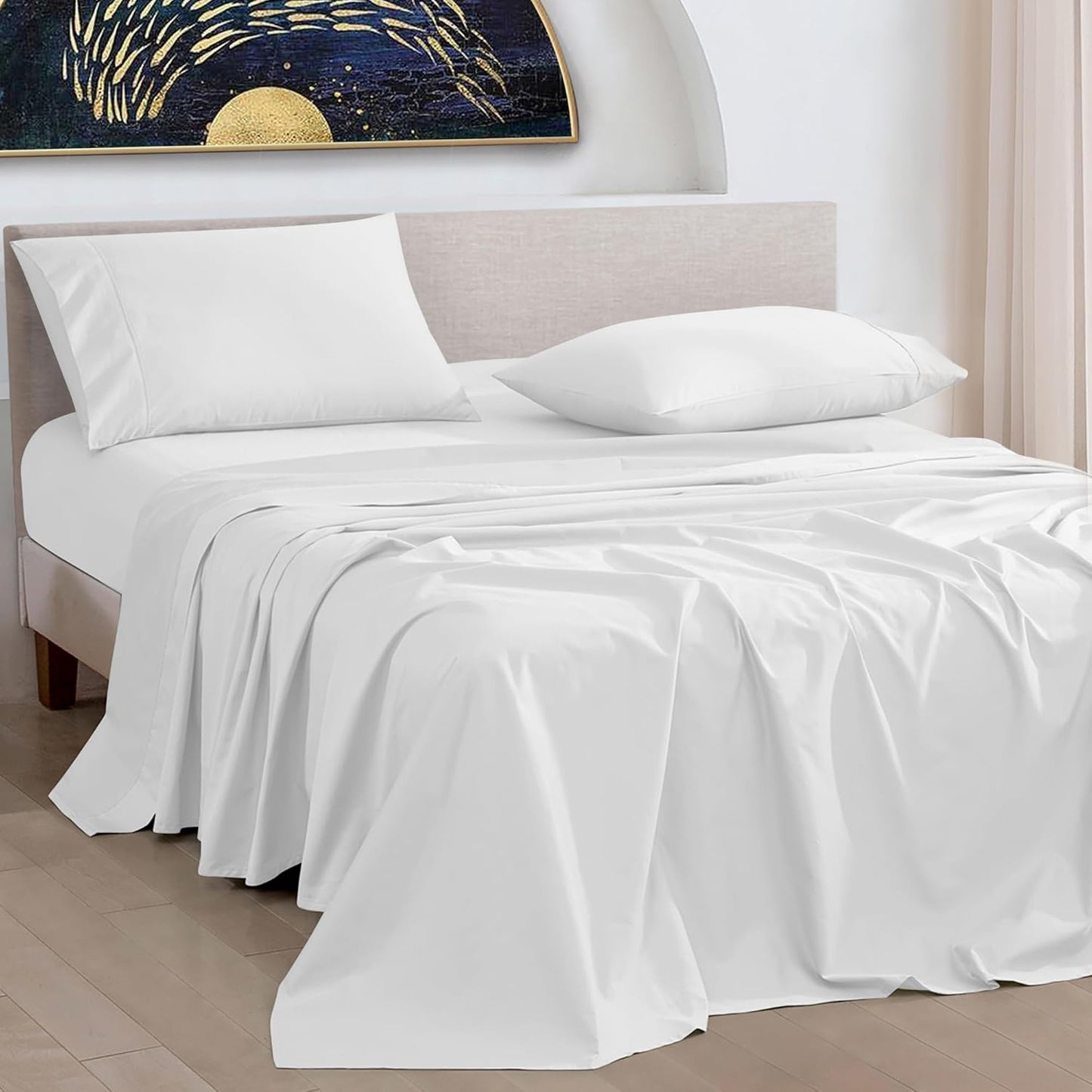 Luxury 1000 Thread Count Egyptian Cotton Sheets for Comfort