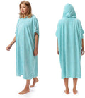 Surf Poncho Changing Towel Robe for Adults - Oversized Hooded Change