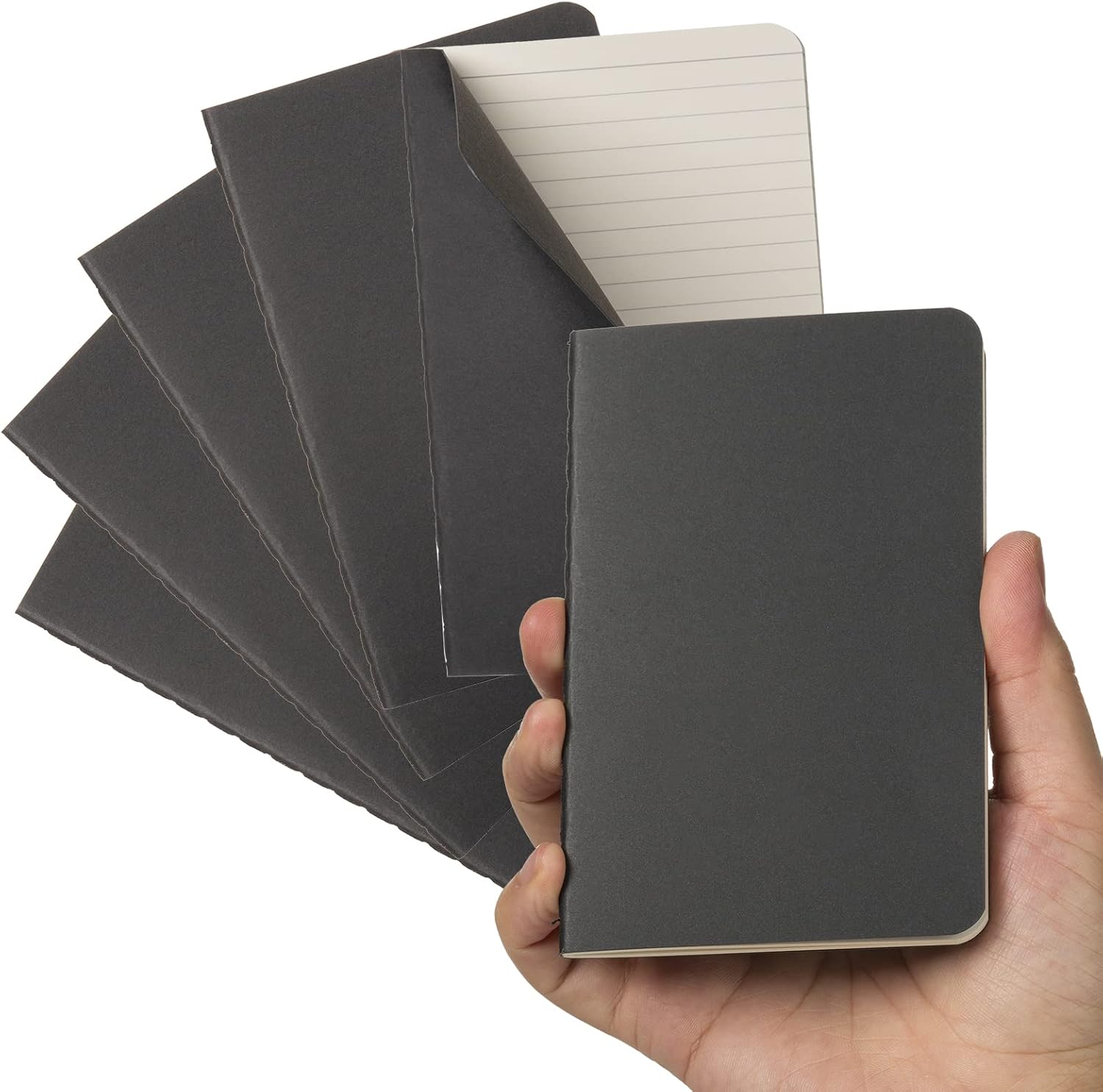 TWONE Softcover Pocket Notebooks - Compact & Portable for On-the-Go Note-Taking
