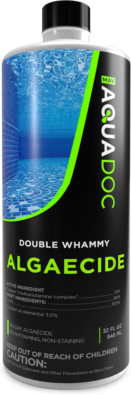 Copper Pool Algaecide for Swimming Pool - 90 Day Algaecide
