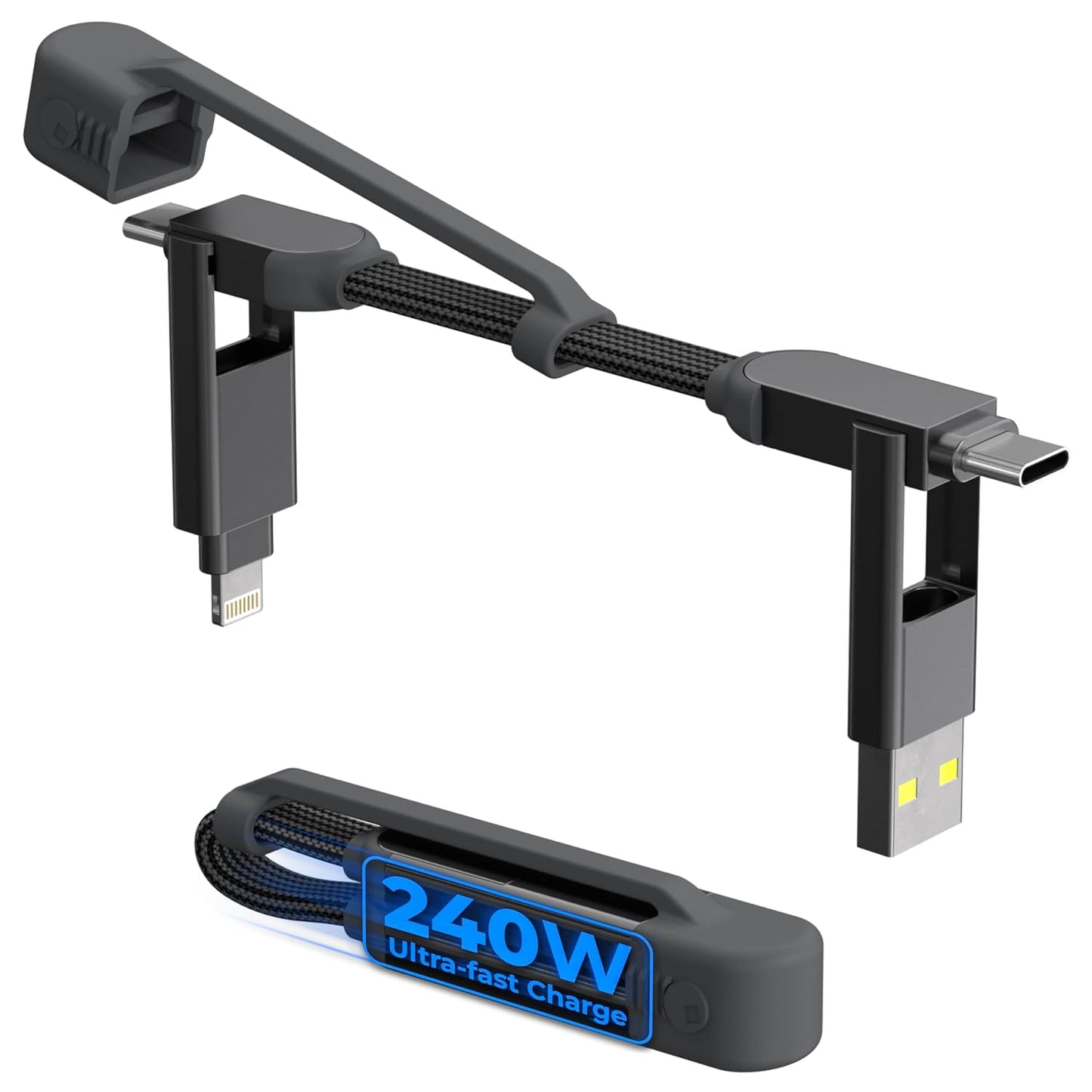 Fast Charge & Sync Cable - Rolling Square XS