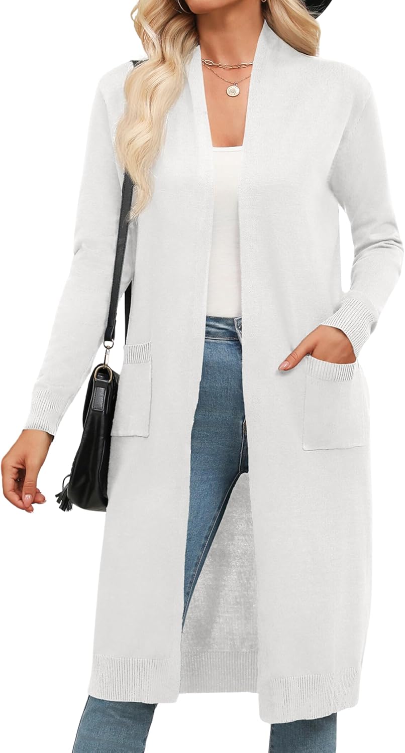 Zeagoo Women's Long Cardigan Sweaters for Stylish Comfort