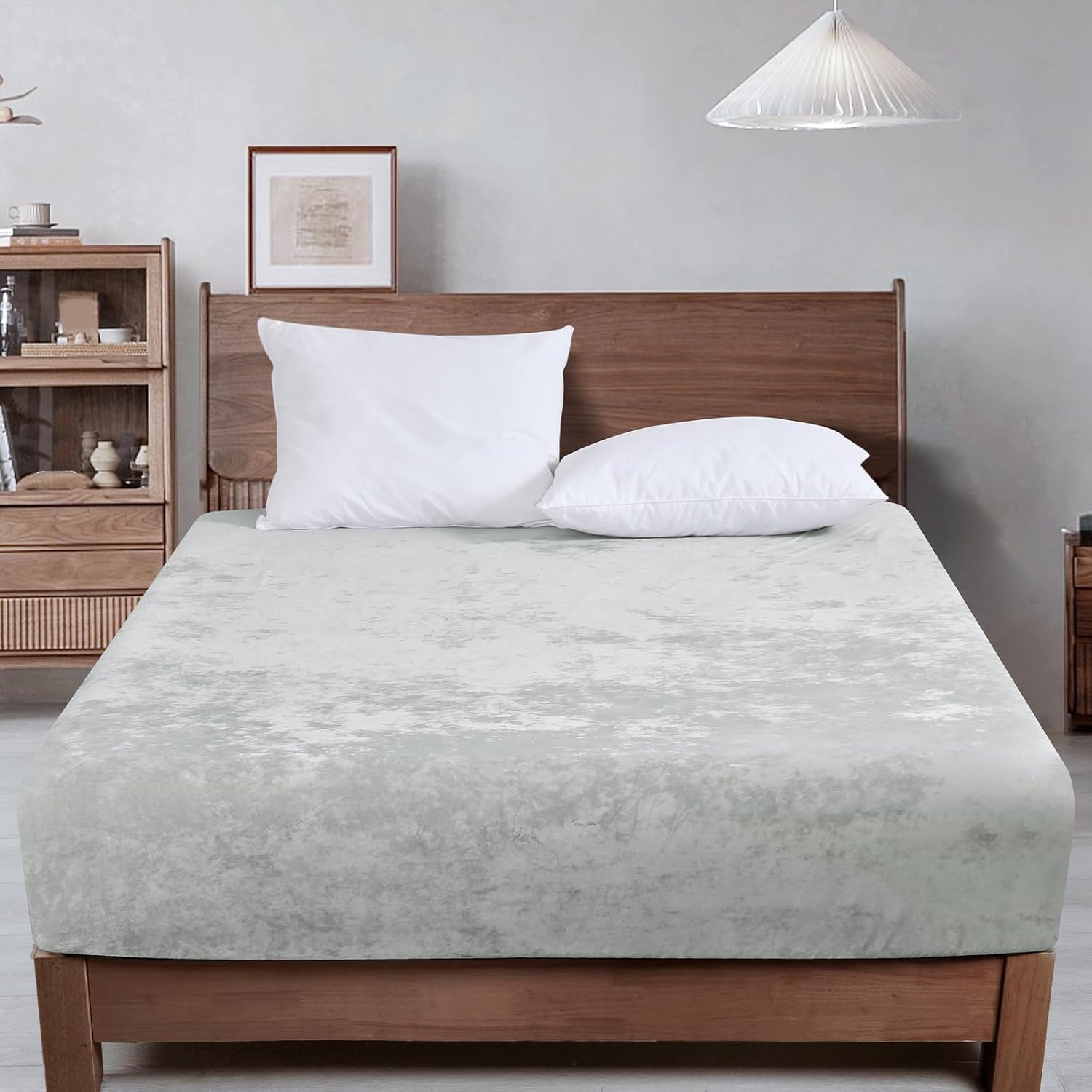 PHF Truly Velvet Fitted Sheet King Size for Ultimate Comfort
