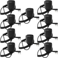 Retevis 2 Pin Shoulder Mic Speaker for Walkie Talkies - 5 Pack