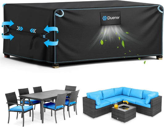 Duerer Waterproof Patio Furniture Covers for Outdoor Protection