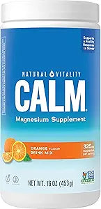 Natural Vitality Calm Magnesium Citrate Supplement Drink Mix
