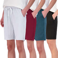 Women's 4-Pack Dry-Fit 7 in Bermuda High Waisted Shorts - Plus Size