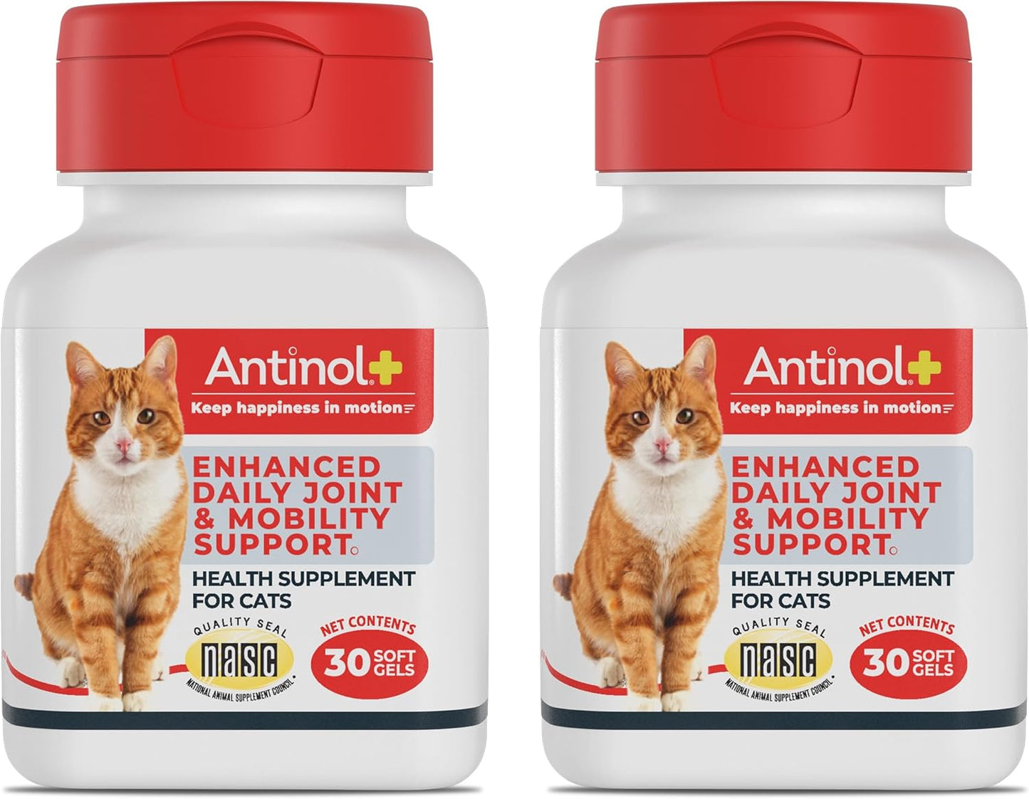 Plus Mobility Hip and Joint Supplement for Cats with Krill Oil