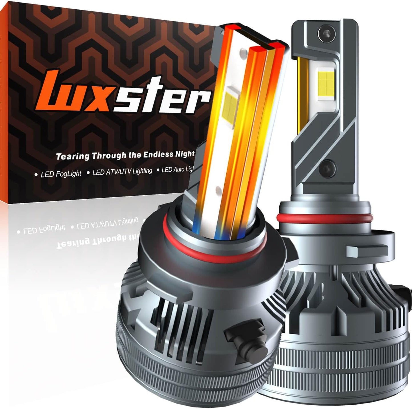 LUXSTER Punisher 9006 HB4 LED Bulbs - 40000LM Ultra Bright