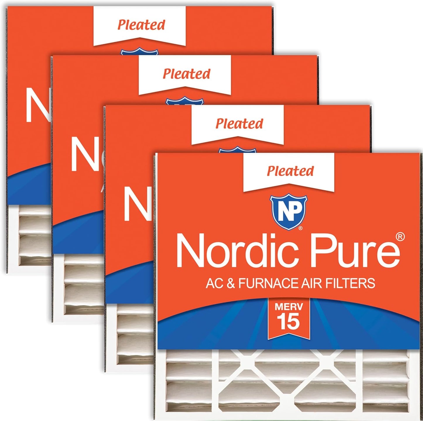 Nordic Pure 20x20x5 Honeywell/Lennox Replacement MERV 15 Filters