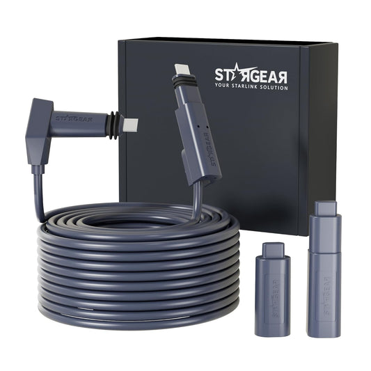 Starlink Cable Gen 2 32.8FT Replacement Extension Cable Options
