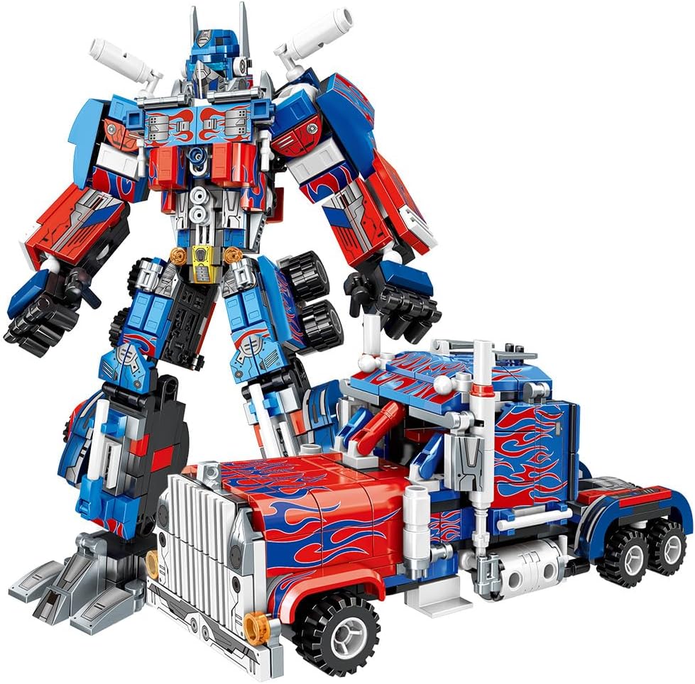 Transforming Robot Building Toy Set for Creative Kids Fun