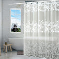 Shower Curtain Liner 4G PEVA 72x72 with Grommets & Magnetic Weights